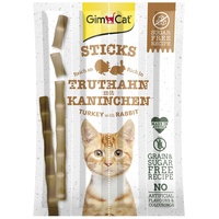 GimCat Sticks Truthahn Kaninchen - 4 Stück