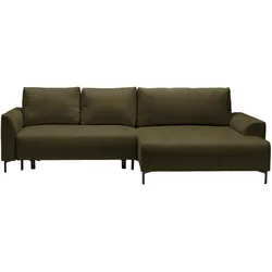 Ecksofa Integra Olivgrün