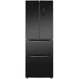 Bomann KG 7361 IX French Door (320 l, 1860 mm hoch, Schwarz)