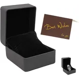 ClcIosis 2 PCS Uhrenbox 1 Uhr, Uhrenbox Herren, Watch Box, Uhrenaufbewahrung, Uhr Box Uhrenhalter Eine der Karten kann Ihre Segnungen schreiben geeignet für Geschenk geben und aufbewahren