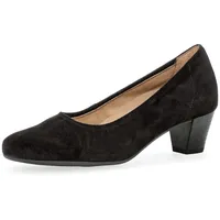 Gabor Pumps, Frauen Absatzschuhe,Wechselfußbett,Komfortable Mehrweite (H),Heels,hochhackige Schuhe,schwarz,37 EU / 4 UK - 37 EU Weit