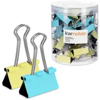 Kwmobile Foldback Klammern Set - 50x 32mm - Vielzweckklammer