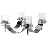 Fink Gallery Weihnachtskranz 4- flammig - geschwungene Form