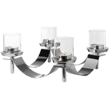 Fink Gallery Weihnachtskranz 4- flammig - geschwungene Form