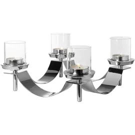 Fink Gallery Weihnachtskranz 4- flammig - geschwungene Form