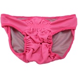 Hundewindeln für Hündinnen, Waschbar Schutzhose Hundewindeln Robuste und Wiederverwendbare Hund Hygieneunterhose aus Baumwolle mit Magictape für Weibliche Haustiere Hunde Welpen(rosa XS)