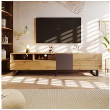 Okwish TV-Schrank 180x50x38 cm Braun MDF