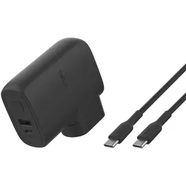 Belkin BoostCharge Hybrid-Ladegerät mit Powerbank 5K und Reisestecker-Set