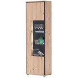 Uno Vitrine Argon 63 x 38 x 210 cm Mehrfarbig