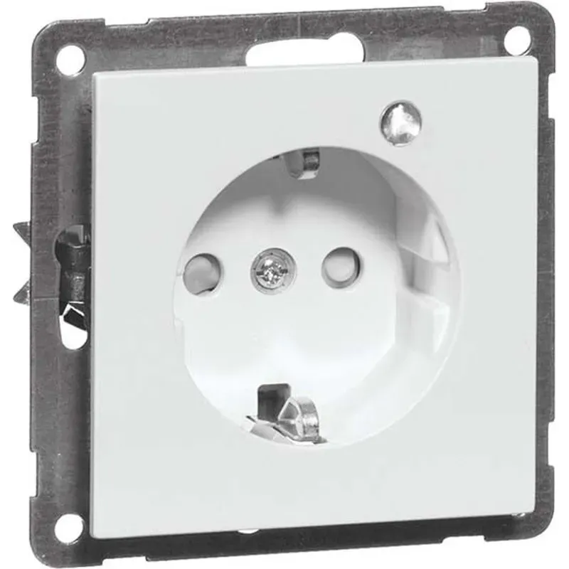 Peha SCHUKO-Steckdose sw D 20.6611.192 GLK