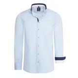 RUSTY NEAL Langarmhemd Blau 3XL