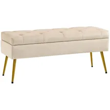 Homcom Sitzbank Polyester, Schaumstoff