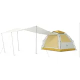 Naturehike Ango Zelt Pop up Zelte 3 Person Camping Zelt Wasserdicht Winddicht Einfacher Aufbau Automatikzelt für Camping, Wandern, Outdoor