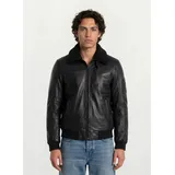 trueprodigy Blaze Lederjacke Schwarz L