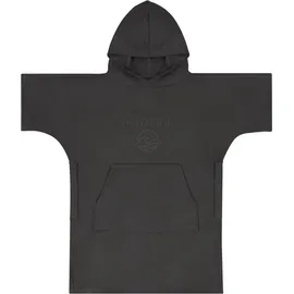 Normani Kinder Mikrofaser Badeponcho Luquillo in Schwarz | Gr.: 140/152