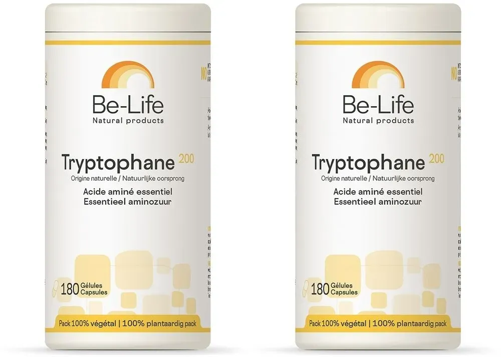 Be-Life Tryptophane 200 mg 2x180 St Capsules