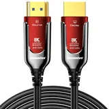 PremiumCord HDMI-Kabel 2.1 7 m Rot/Schwarz/Silber