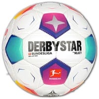derbystar Unisex – Erwachsene Bundesliga Brillant Mini V23 Fußball, Weiß, 1