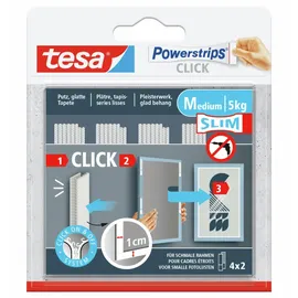 Tesa Klettstreifen CLICK Slim 1 St.