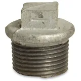 KLASEBO® Gewindefitting Temperguss Stopfen, 2 AG