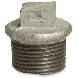 KLASEBO® Gewindefitting Temperguss Stopfen, 2 AG