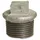 KLASEBO® Gewindefitting Temperguss Stopfen, 2 AG