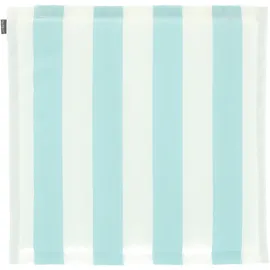 jan kurtz Fine Sitzkissen 43 x 43 cm Weiß/Hellblau
