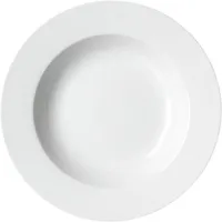 Geschirr Suppenteller tief 22 cm weiß 6er Set
