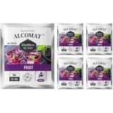 Alcomat Früchtebrennhefe 5 Pack - Weinhefe für Obstbrände, Brandy & Calvados - Alkoholtoleranz bis 17% - Intensives Fruchtaroma