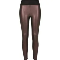 URBAN CLASSICS Leggings Aus Kunstleder Dark Red L