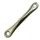 Messingschlager Fahrradkurbel links L=170mm Aluminium grau/silber