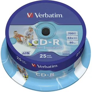 Verbatim CD-R 700MB 52x 25er Spindel