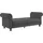 dorel home Schlafcouch Kunstleder 3-Sitzer Grau