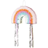 Partydeco Piñata 50x33x10 cm Bunt Pastell