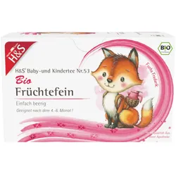 H&S Früchtefein Baby- und Kindertee Bio