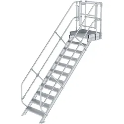 Munk Treppen-Modul Aluminium geriffelt - 632311