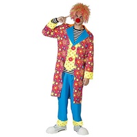 Karneval-Klamotten Clown-Kostüm Herren Clown-Jacke Clown-Hose bunt Männer-Kostüm Karneval Herren-Kostüm