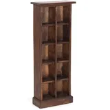 DESIGN DELIGHTS CD, Dunkelbraun, Holz, 36x94x17 cm, Wohnzimmer,, &