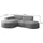 Fun Möbel Ecksofa Designersofa PALMA XS in Stoff Scala Senfgelb Ottomane Links - Gelb