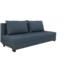 Homesy Schlafcouch 2-Sitzer Blau