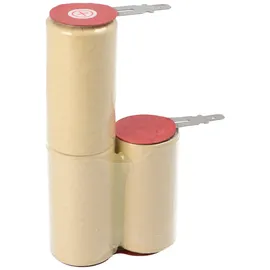 AccuCell 2000mAh NiMH Akku passend für Kenwood FG155 Käsereibe Akku mit 4,8mm Faston Steckkontakten