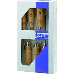 Schraubendreher-Satz Holz 5-teilig Schlitz 3,5-9mm
