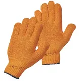 Grobstrick-Arbeitshandschuhe "CRISS-CROSS" orange - 10 (XL)