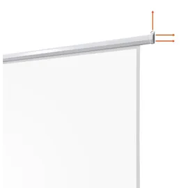 Celexon basic Motor-Leinwand 135" | 240x240 cm 1:1 | elektrische Full-HD 4K Beamer-Leinwand für Heimkino oder Büro-Präsentationen | geeigent zur Deckenmontage oder Wandmontage | inkl. Fernbedienung