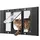 Vevor Katzenklappe Katzentür Anpassbar an Fensterbreiten (686-813 mm) Schwarz