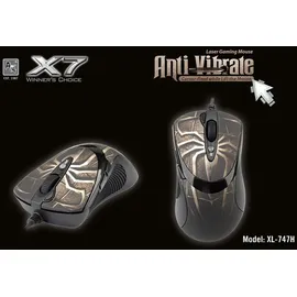 A4Tech Anti-Vibrate Laser Gaming Mouse (XL-747H)