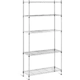 Royal Catering Lagerregal Metall 35 x 90 x 180 cm grau 150 kg