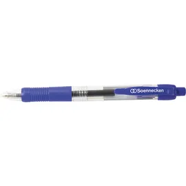 SOENNECKEN Gelschreiber Basic Blau 0,4 mm 50 St.