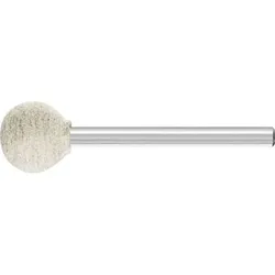 Poliflex Schleifstift Kugelform Ø 10mm Schaft-Ø 3 mm Bindung TX A120