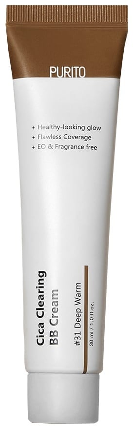 Purito Cica Clearing BB Cream #31 Deep Warm SPF38 +++  (30 )